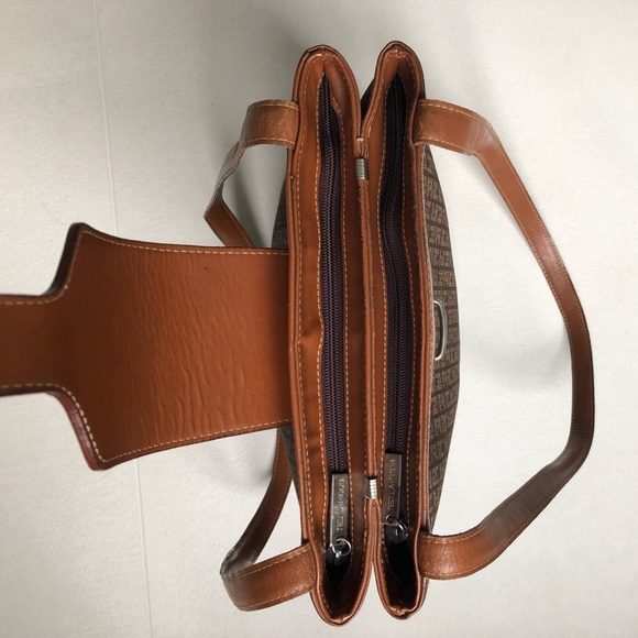 Vintage Ted Lapidus Paris Shoulder Bag, authentic EUC.  Signature Bag Rare - Picture 9 of 11